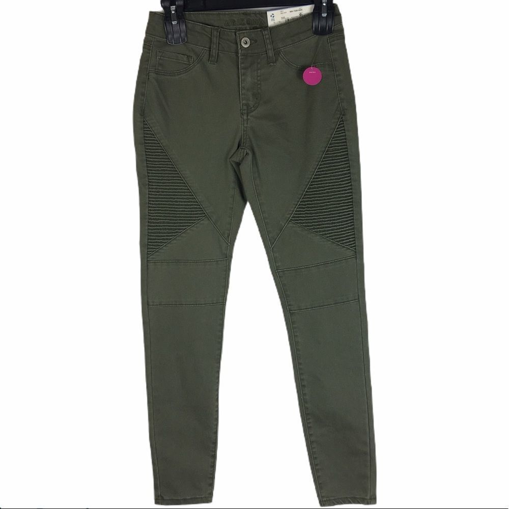 ARIZONA SKINNY MOTTO JEANS SIZE 1 JUNIORS